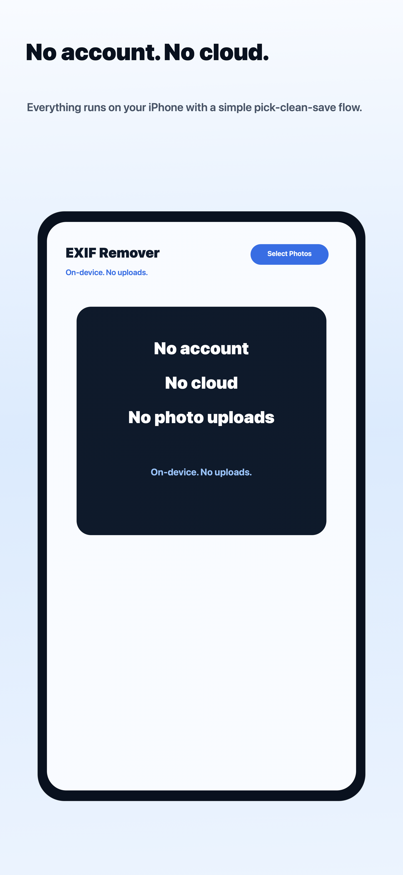 No cloud App Store screenshot